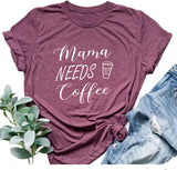 Mama braucht Kaffee T-Shirt Kaffee Grafik Shirt