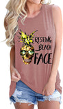 Damen Tank Top mit Ananas-Print