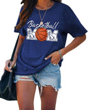 Women Basketball Mom Tshirt Tees Tops