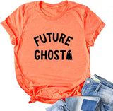 Women Future Ghost T-Shirt Funny Shirt