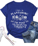 Pflanzentherapie-Shirt Ich bin ein Pflanzensüchtiger auf dem Weg zur Genesung T-Shirt