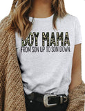 Boy Mama T-Shirt from Son Up to Son Down Shirt Gift for Mom