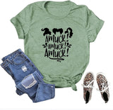 Sanderson Chemise d'Halloween pour femme Amuck Amuck Amuck T-shirt graphique