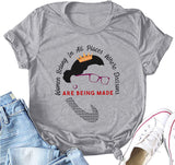 Women Belong in All Places Women Graphic T-Shirt