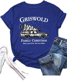Griswold Familie Weihnachten Tees Frauen Weihnachten T-Shirt