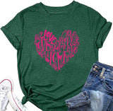 Women Love Shirt Valentines Day Gift T-Shirt