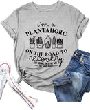 Pflanzentherapie-Shirt Ich bin ein Pflanzensüchtiger auf dem Weg zur Genesung T-Shirt
