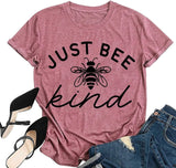 T-Shirt pour femmes, Just Bee, gentil, gentil, ça compte, positif
