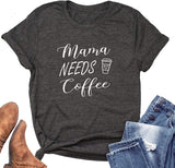 Mama braucht Kaffee T-Shirt Kaffee Grafik Shirt