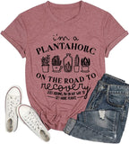 Pflanzentherapie-Shirt Ich bin ein Pflanzensüchtiger auf dem Weg zur Genesung T-Shirt