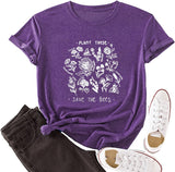 Women Plant These Save The Bees T-Shirt