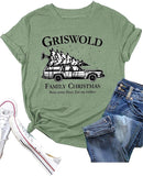 Griswold Familie Weihnachten Tees Frauen Weihnachten T-Shirt
