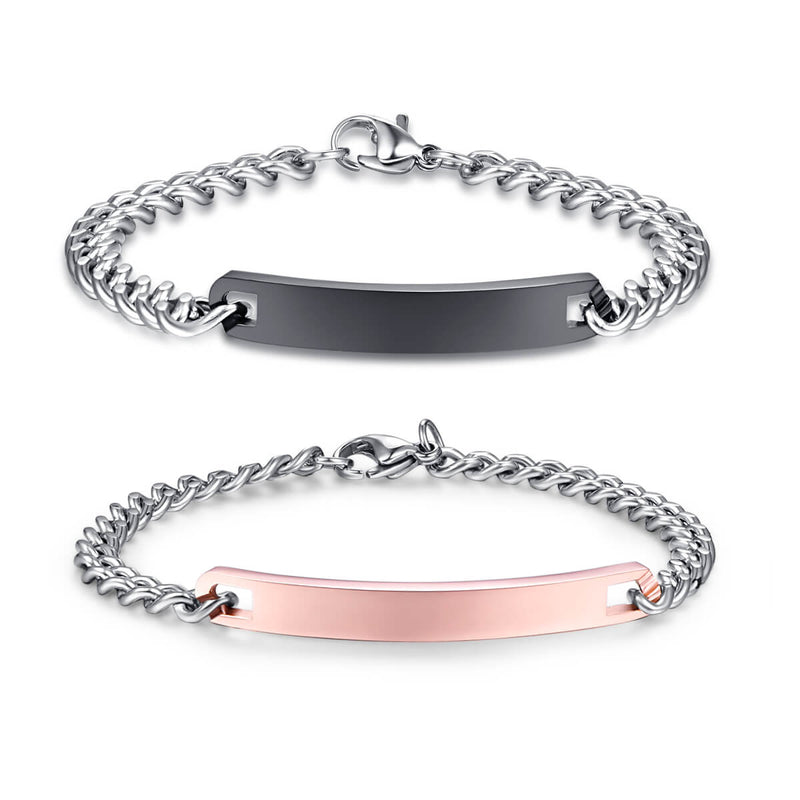 couples bracelets couples gifts couples jewelry personalized bracelets id name bracelets