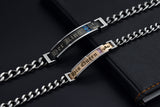 NEHZUS Couples Bracelets His and Hers Stainless Steel Matching Set Bracelet for Anniversary