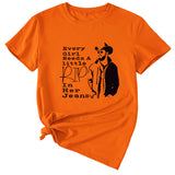 Vêtements pour femmes Chaque fille a besoin d'un petit RIP T-shirt à manches courtes