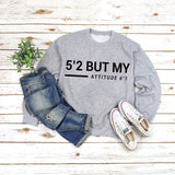 Rundhals-Oberteile, langärmeliges, bedrucktes Sweatshirt mit Buchstaben