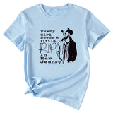 Vêtements pour femmes Chaque fille a besoin d'un petit RIP T-shirt à manches courtes