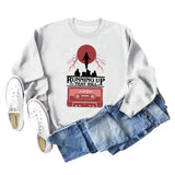 RUNNING UP THAT HILL DAMEN-SHIRT MIT RUNDHALSAUSSCHNITT, LANGARM, SWEATSHIRT IN ÜBERGRÖSSE