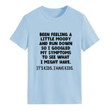 Damen T-Shirt mit Rundhalsausschnitt und kurzen Ärmeln