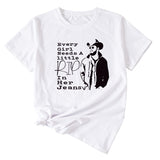 Vêtements pour femmes Chaque fille a besoin d'un petit RIP T-shirt à manches courtes