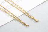 Halskette mit Schlüssel- und Schloss-Anhänger, Edelstahlschmuck für Damen