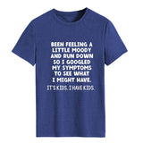 Damen T-Shirt mit Rundhalsausschnitt und kurzen Ärmeln