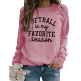 SOFTBALL est mon pull simple à col rond et manches longues, pull ample