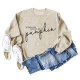 Whatever Spices Your Pumpkin Womens Sweater