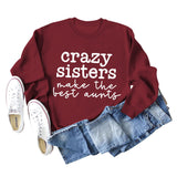 Crazy Sisters Make Bottoming Long-sleeved Shirt Large Size Sweater