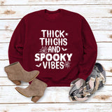 Turtleneck Simple Round Neck Long Sleeve Printing Loose Sweater