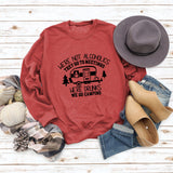 Women's Bottoming Long Sleeve Wholesale WE'RE NOT ALCOHOLICS Letter Sweater