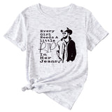 Vêtements pour femmes Chaque fille a besoin d'un petit RIP T-shirt à manches courtes