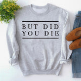 But Did Pullover für Damen mit Rundhalsausschnitt und Buchstabenmuster