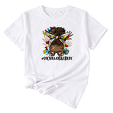 SOCIALWORKERLIFE T-Shirt mit lustigem Muster, neues Rundhals-Kurzarm-T-Shirt