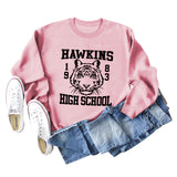 Hawkins 1893 Pull ample à manches longues et col rond pour femme