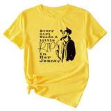 Vêtements pour femmes Chaque fille a besoin d'un petit RIP T-shirt à manches courtes