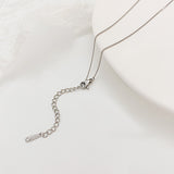 Creative Small Fresh Collarbone Chain Girl Crystal and Diamond Pendant Personalized Versatile Butterfly Necklace