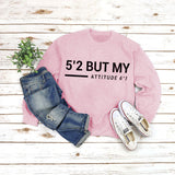 Rundhals-Oberteile, langärmeliges, bedrucktes Sweatshirt mit Buchstaben