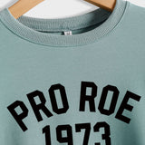 Cross Border PRO ROE 1973 Fashion Damen Großer Langarm Rundhalspullover Damen