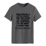 Damen T-Shirt mit Rundhalsausschnitt und kurzen Ärmeln