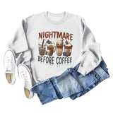 NIGHTMARE BEFORE CREW NECK LONGSLEEVE SWEATER