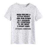 Damen T-Shirt mit Rundhalsausschnitt und kurzen Ärmeln