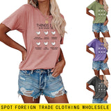 Fashion Things I Do In My Spare Casual Short Sleeve T-Shirt