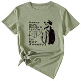 Vêtements pour femmes Chaque fille a besoin d'un petit RIP T-shirt à manches courtes
