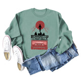 RUNNING UP THAT HILL DAMEN-SHIRT MIT RUNDHALSAUSSCHNITT, LANGARM, SWEATSHIRT IN ÜBERGRÖSSE