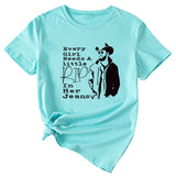 Vêtements pour femmes Chaque fille a besoin d'un petit RIP T-shirt à manches courtes