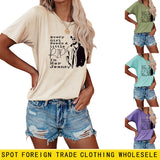 Vêtements pour femmes Chaque fille a besoin d'un petit RIP T-shirt à manches courtes