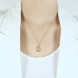 Creative Small Fresh Collarbone Chain Girl Crystal and Diamond Pendant Personalized Versatile Butterfly Necklace
