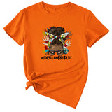 SOCIALWORKERLIFE T-Shirt mit lustigem Muster, neues Rundhals-Kurzarm-T-Shirt