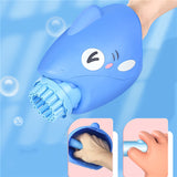 Nehzus Electric Shark Bubble Machine Creates Tons of Bubbles, Perfect for Kids' Outdoor Playtime